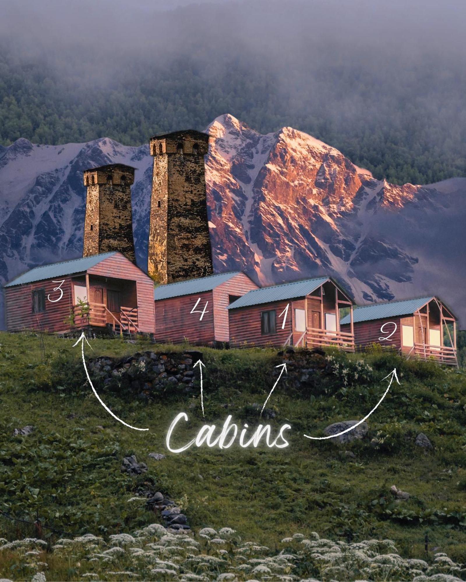 Ushguli Cabins Exterior foto